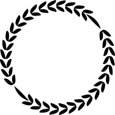 Laurel Leaf Circle Wreath Thumbnail
