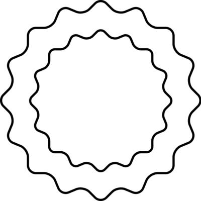 Scalloped Seal Frame Thumbnail