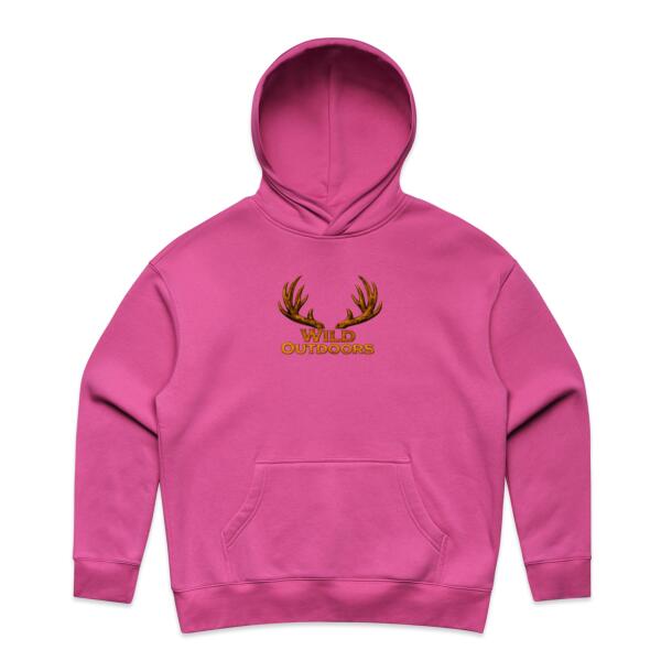 Wild Logo -  Womens Relax Hood Thumbnail