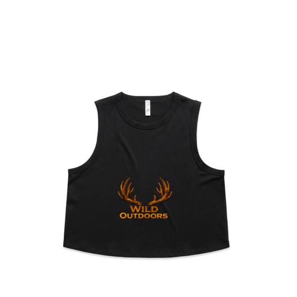 Womens Wild Crop Top Thumbnail