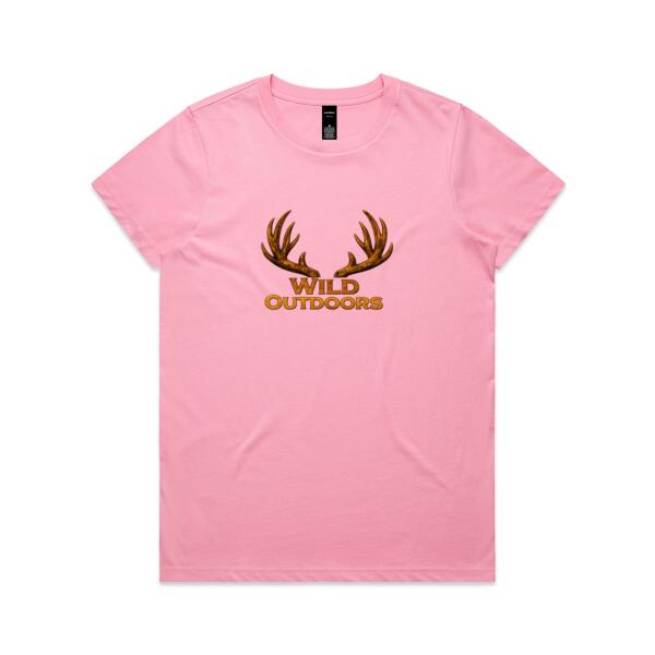 Wild Logo -  Womens Maple Tee Thumbnail